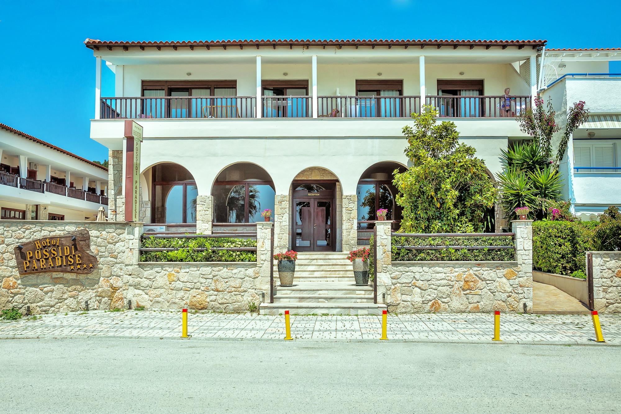 Xenios Possidi Paradise Hotel Bagian luar foto